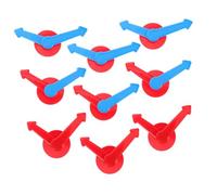 ERINGOGO 9pcs Plastic Rotating Arrow Game Pointers DIY Board Game Accessories for Classroom Activities Party Supplies Board Desktop Arrow