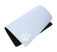 ERINGOGO Absorbent Dog Food Mat Quick Dry Non Slip Pet Feeding Placemat for Cats Dogs Durable Diatomite Material Reduces Mess and Keeps Floors Clean