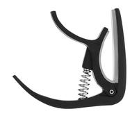 ERINGOGO Acoustic and Electric Guitar Capo Black Folk Guitar Capo for Ukulele Accessories with Adjustable Spring Tension Suitable for Performance and Practice