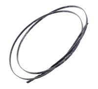 ERINGOGO Acoustic Electric Guitar Binding Strip 1650x6x1.5mm Black Plastic Guitar Trim Inlay Material