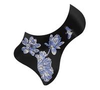 ERINGOGO Acoustic Guitar Pickguard Replacement Lotus Flower Pattern Plastic Scratch Plate Self-adhesive Guitar Accessory