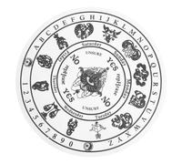 ERINGOGO Acrylic Dowsing Board Pendulum Stand Divination Prop Energy Panel Ornaments Home Decor