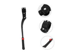 ERINGOGO Adjustable Aluminum Alloy Bike Leg Support Stand Folding Foot Brace with Non Slip Wide Plastic Feet for Mountain and Road Bikes Parking Rack