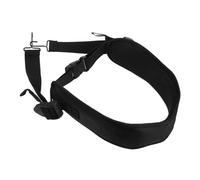 ERINGOGO Adjustable Black Djembe Drum Sling Strap Thickened Breathable Padding and Metal Hooks for Adult Snare Drum Waist Belt, Suitable for Percussion Performance and Drumming Practice
