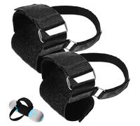 ERINGOGO Adjustable Dumbbell Ankle Straps for Leg Extensions and Curls Foot Weight Lifting Bands with Hook and Loop Closure Stable Fit for Gym and Home Workouts