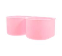 ERINGOGO Adjustable Pet Hanging Cage Bowl with Splashproof Rim Multifunctional Food and Water Feeder for Small Pets Like Rabbits Parrots Kittens and Puppies Easy to Install Spill Resistant