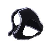 ERINGOGO Adjustable Triangle Chin Strap for Snoring Reduction Breathable Neoprene Jaw Support Device Soft Stretchable Stop Snoring Aid for Men and Women Comfortable Night Sleep Belt Black