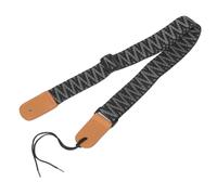 ERINGOGO Adjustable Vintage-Style Braided Nylon Ukulele Shoulder Strap - Reduces Shoulder Strain for Acoustic and Electric Instruments Folk Music Practice and Live Performance