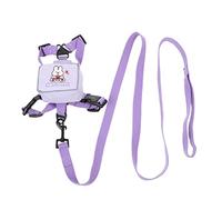ERINGOGO Adorable Cat Backpack Leash Pet Carrier for Dogs and Cats Reinforced Design for Outdoor Adventures Easy Storage for Walking and Training