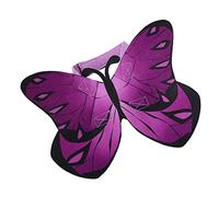 ERINGOGO Adorable Purple Cat Costume with Butterfly Wings for Halloween Party Lovely Pet Outfit for Cats Bright Colors Fun Dress-up Accessory