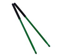 ERINGOGO Aluminium Alloy Drumsticks Green, Anti-rust Drum Sticks for Drummers, Strong and Speed Increasing Drumstick for Drum Pad Practicing and Drummer Exercises