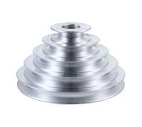 ERINGOGO Aluminum A-type Pagoda Pulley Wheel Silver Corrosion-resistant Timing Pulley for Motor Shaft Drive Velocity