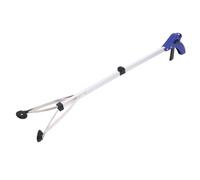 ERINGOGO Aluminum Alloy Foldable Trash Picker Litter Pick Up Tool with High Strength Clamp Multiuse Grabber Reacher for Elderly Disabled Indoor Outdoor Use White