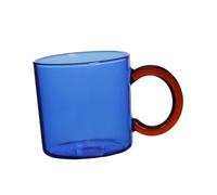 ERINGOGO Amber Glass Drinking Tumbler Multi-Purpose Tea and Wine Cup Smooth Surface Easy Clean Home Use