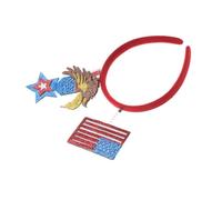 ERINGOGO American Flag Hair Band for Independence Day Celebration Patriotic Accessories Eagle Headband for Women Girls
