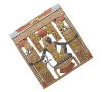 ERINGOGO Ancient Egyptian Mural Wall Art Decor Craft Lightweight Weatherproof Home Decoration with Vintage Design for Living Room and Photography Prop