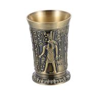 ERINGOGO Ancient Egyptian-Style Retro Wine Goblet Creative Cocktail Cup for Party Drinking Home Desktop Decoration with Sturdy Base and Capacity