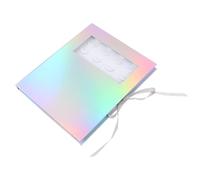 ERINGOGO Artificial Eyelash Package Box 16-Pair Capacity Paper Storage with Window Lightweight for-The-Go Use and Beauty Experts