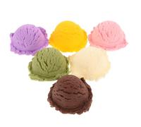 ERINGOGO Artificial Ice Cream Props Realistic Simulation Dessert Models for Home Staging Display Vibrant Colors for DIY Projects for Shops and Decorative Use