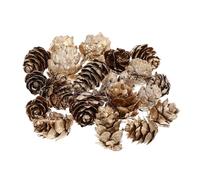 ERINGOGO Artificial Pine Cones Christmas Decor Small Pinecorns for Crafting Floral Arrangements Holiday Tree Decorations DIY Supplies