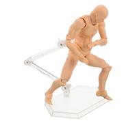 ERINGOGO Artist Drawing Figure Model Stable Stand Male Action Figure for Sketching and Painting Realistic Human Anatomy Representation for Art Education and Creative Projects