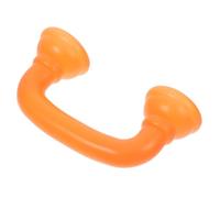ERINGOGO Auditory Feedback Toy Phone for Kids Toddlers Educational Speech Pronunciation Training Orange Pretend Play Classroom Communication Tool