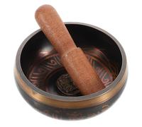ERINGOGO Authentic Tibetan Meditation Bowl Mallet Singing Bowl for Relaxation Yoga and Chakra Healing Handcrafted by Nepalese Artisans
