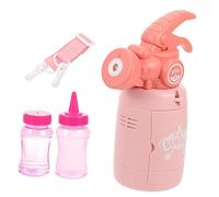 ERINGOGO Automatic Electric Bubble Maker for Cartoon Fire Extinguisher Design Safe Premium Plastic Easy to Use Bubble Blower Machine Birthday Summer Party Gift