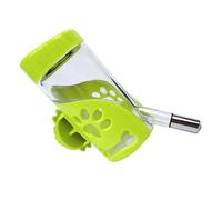 ERINGOGO Automatic Hanging Pet Water Dispenser Green with Nozzle for Dogs Cats Household Use Convenient Safe Material