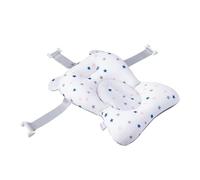 ERINGOGO Baby Bath Cushion Floating Seat for Toddler and Newborn Breathable Foam and Plastic Material with Strong Buoyancy Suitable for Bath Times Soft and Comfortable