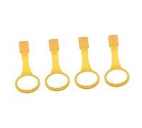 ERINGOGO Baby Stand up Pull Rings for Nursery Cot and Infant Safety, Portable 4pcs Set with Hanging Rings, Suitable for Toddlers’ Play and Development, Random Color