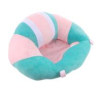 ERINGOGO Baby Support Seat Sofa Cushion for Infants, Soft Plush Floor Seat Chair with 45cm Diameter, Lightweight 0.68kg Infant Sofa for Baby Sitting and Support, Pastel Green and Pink Options