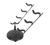 ERINGOGO Bamboo Dizi Display Stand with Round Base - Desktop Flute Storage Holder for Chinese Wind Instruments, Ethnic Music Instrument Rack, Portable Dizi Storage Stand for Home and Stage