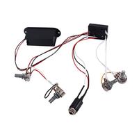 ERINGOGO Band Equalizer Eq Preamp Circuit for Bass Guitar Tone Control Wiring Harness Enhance Bass Sound in Studio Live Performance