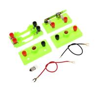 ERINGOGO Basic Electricity Physics Science Lab Kit for DIY Circuit Model Set for Series Parallel Experiments Educational Stem Teaching Equipment for School Science Projects Battery Safe