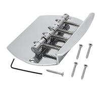 ERINGOGO Bass Guitar Bridge Tailpiece Metal Fixed Tailpiece Guitar Parts Easy Install