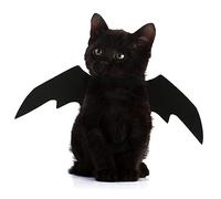 ERINGOGO Bat Wings Transformation Costume for Dog Cat Creative Pet Halloween Wing for Pet Halloween Accessories and Scary Transformation Looks