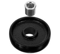 ERINGOGO Bearing Jack Wheel for Hydraulic Horizontal Jack Sturdy Professional Repair Accessory with Thickened Durable Construction Compatible Front Wheel for Automotive Floor Use