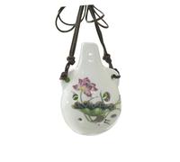 ERINGOGO Beginner Ocarina Wind Instrument with Adorable Flower Design Lightweight and Compact Solid Wear-resistant Material Sound Quality for Adults Practice