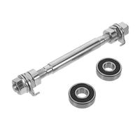 ERINGOGO Bicycle Hub Axle Solid Shaft with Bearings Quiet Ride Noise Reduction Front Rear Wheel Hub Replacement for Mountain Bike Cycling Accessories