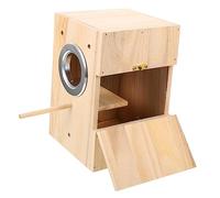 ERINGOGO Bird Breeding Box Small Durable Nesting Holder Safe Living Place for Canary Parrot Lark and Small Birds Indoor Outdoor Use