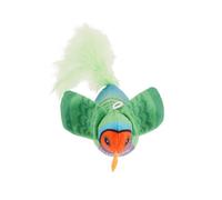ERINGOGO Bird Cat with Realistic Flapping Wings Chirping Sounds Lightweight Teaser Wand Attachment for Indoor Kittens Interactive Hunting Exercise and Chasing Replacement for Cat Wand