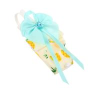 ERINGOGO Bird Diaper Flight Suit with Absorbent Poop Pouch for Parakeets Macaws Cockatiels Breathable Lightweight Parrot Clothes with Vibrant Peony Pattern Waste Management and Comfortable