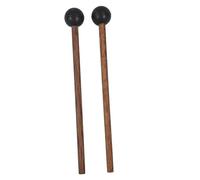 ERINGOGO Black Wooden Marimba Mallets for Tongue Drum Percussion Accessories, Safe and Convenient to Hold, for Musical Instrument Performance and Practice