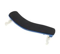 ERINGOGO Blue Rubber Violin Shoulder Rest with Curved Shape Easy-To-Use Violin Shoulder Pad and Reducing Back Pressure for Practice and Performance