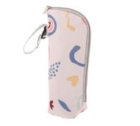 ERINGOGO Bottle Insulated Cooler Bag Thermal Breastmilk Carrier for Outdoor Travel Spacious Design Stylish Print for Nursing Moms