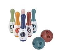 ERINGOGO Bowling Eco Friendly Cartoon Bowling Kit for Indoor Outdoor Family Parent Interactive Play Educational Sports Game for Boys