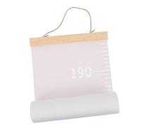 ERINGOGO Boy Girl Height Growth Chart Removable Canvas Ruler for Accurate Height Measurement for Nursery Bedroom Decor Tracks Growth from Birth to Adulthood Design