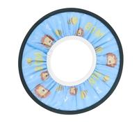 ERINGOGO Boys and Girls Shower Cap Infant Bathing Hat Adjustable Waterproof Ear Protective Bathing Haircut Hat for Babies Elastic Rubber Inner Ring and Cartoon Printing for Baby Bath Time