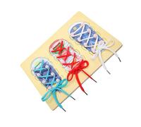 ERINGOGO Boys and Girls Threading Toy Educational Montessori Aid for Toddlers Early Learning Lacing Activity for Hand-eye Coordination Development Preschool